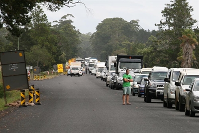 Road resurfacing not too smooth